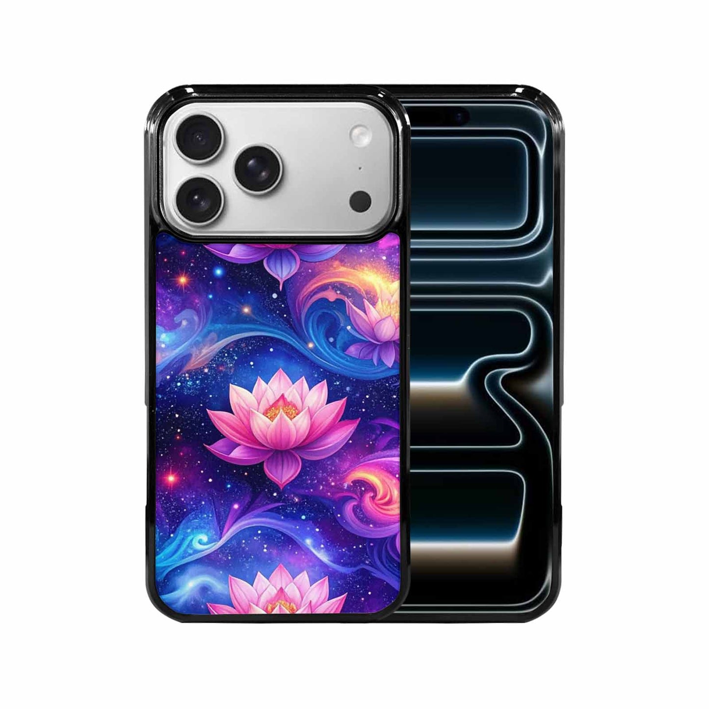 iPhone 17 Pro Max Case — Lotus Galaxy Art Seamless Galaxy Space, Custom Phone Case