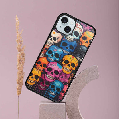 iPhone 15 Plus Case — Skulls General Skulls Pattern, Personalized Phone Case