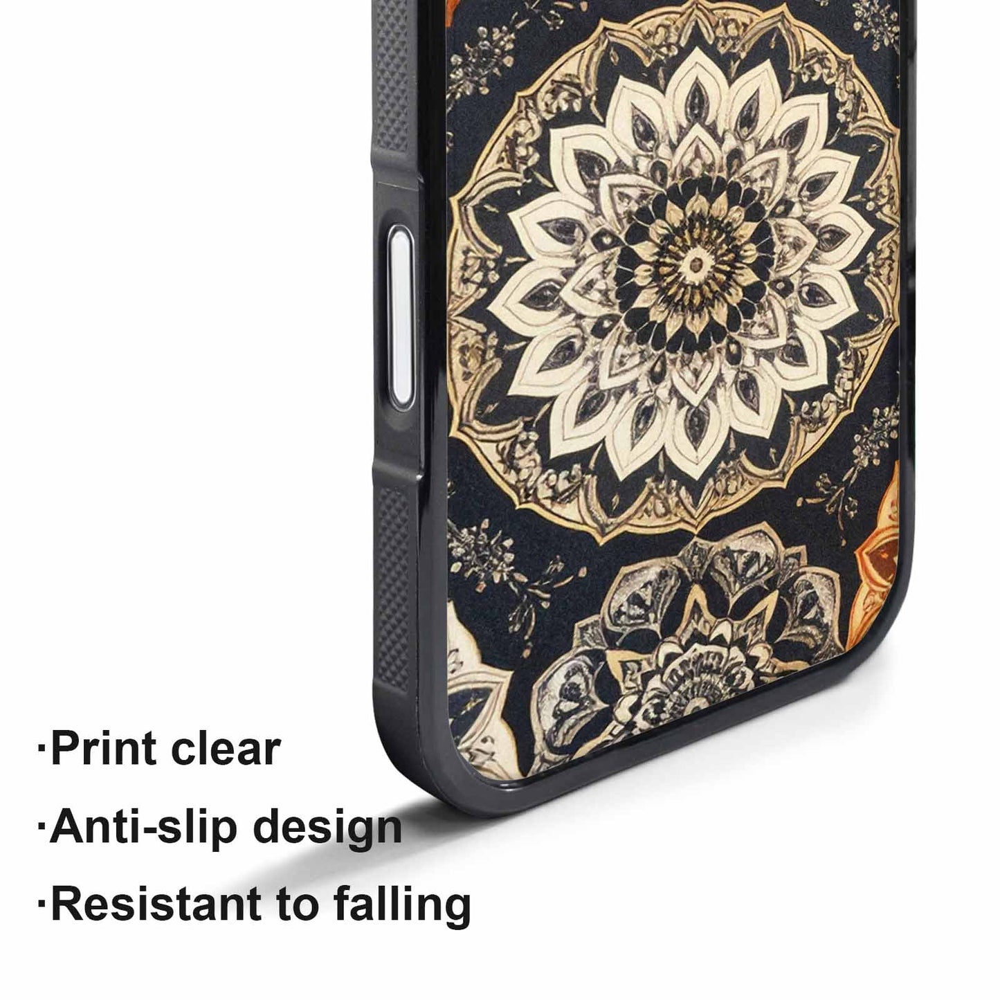 iPhone 17 Air Case — Small Mandala Pattern Randomly Varying Floral, Custom Phone Case