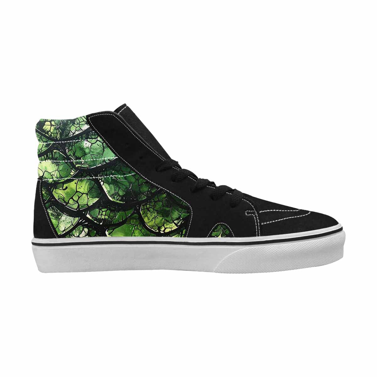 MEN'S Reptile Scale High Top Canvas Dreamcore Custom Shoes