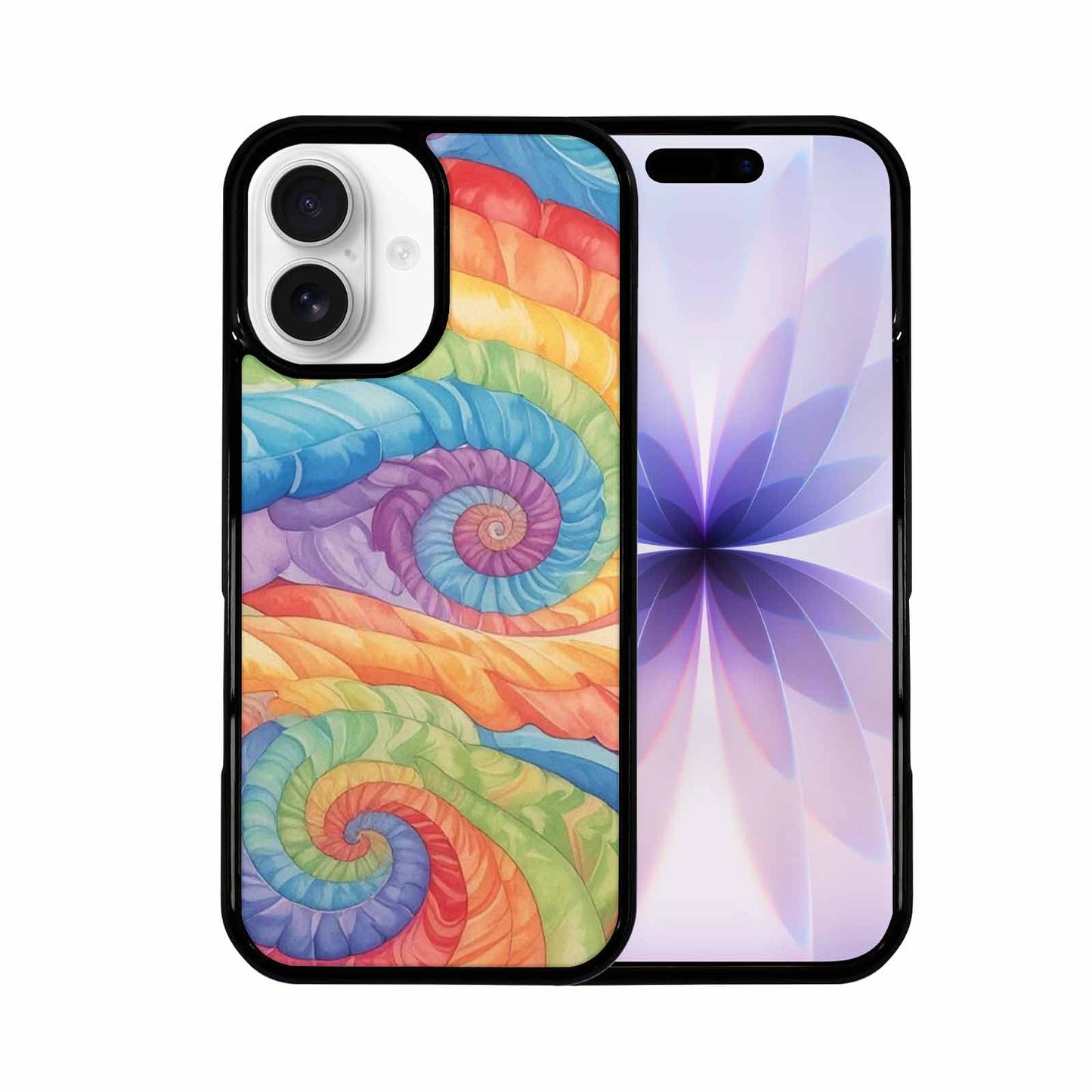 iPhone 17 Case — Tie Dye Swirls Tie Dye Tie, Customized Protective Case