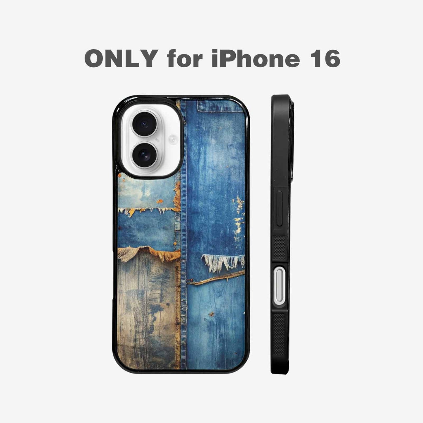 iPhone 16 Case — Curve The Ripping Demin Tectures For, Unique Phone Case Design