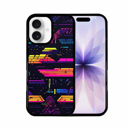 iPhone 17 Case — Retro Pixel Art Pattern, Retro Vintage, Unique Phone Case Design