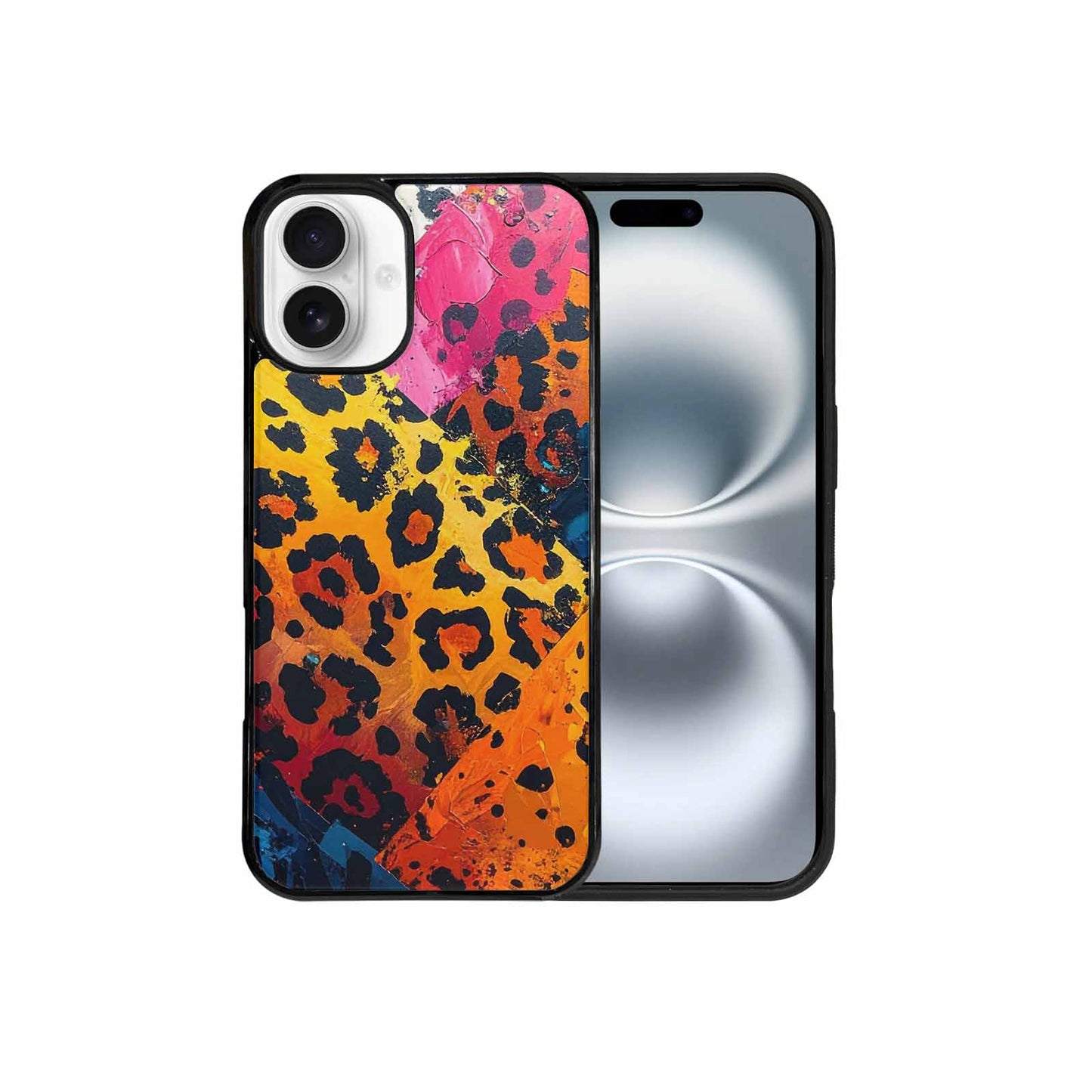 iPhone 16 Plus Case — Full Color Vibrant Animal Print Animal, Custom Art Phone Cover