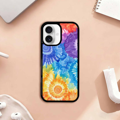 iPhone 17 Case — Small Tie Dye Swirl Tie Dye, Custom Art Phone Cover