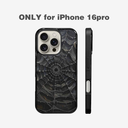 iPhone 16 Pro Case — Spider Web Gothic Spider Web Gothic, Custom Print Case Cover
