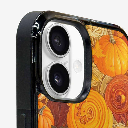 iPhone 16 Case — Autumn Pumpkin Patch Autumn Pumpkin Patch, Custom Printed Phone Case