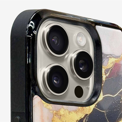 iPhone 16 Pro Case — Marble Vein Marble Veins Pattern Hundreds, Personalized Phone Case