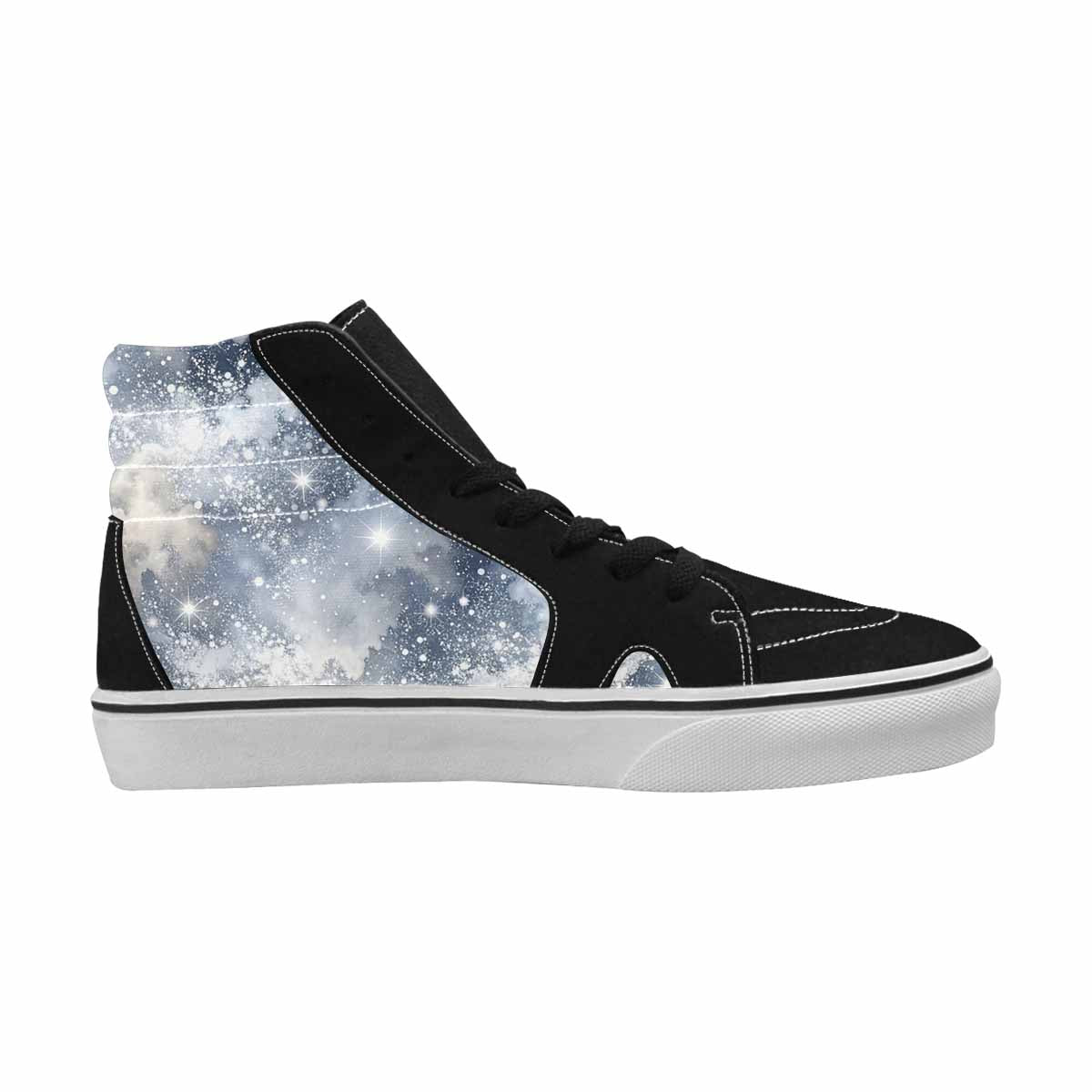 WOMEN'S Galaxy Art - High Top Canvas Surreal Shoes