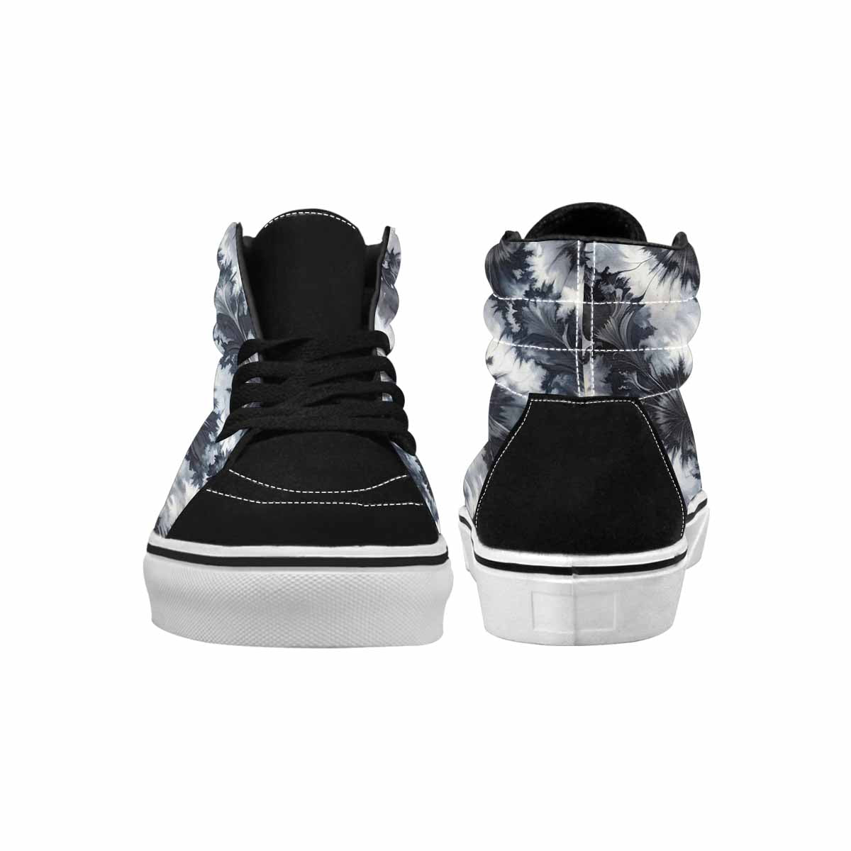 WOMEN'S Tie Dye - High Top Canvas Aesthetic Custom Shoes