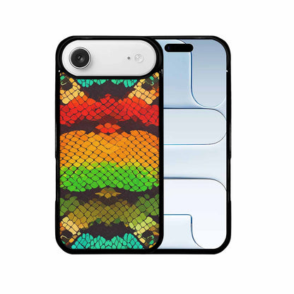 iPhone 17 Air Case — Snake Print Dark Seamless Pattern Animal, Customized Protective Case