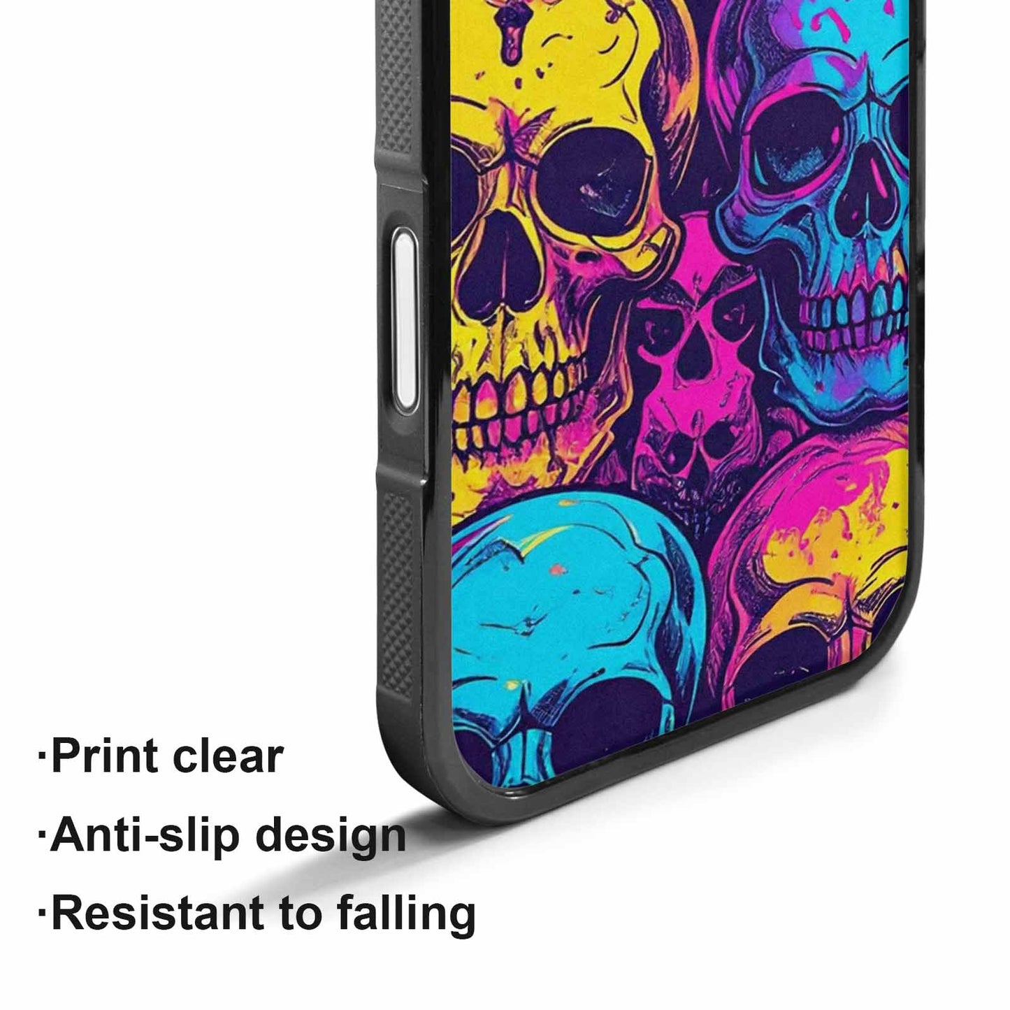 iPhone 17 Case — Skull Dark Art Gothic Print Gothic, Unique Phone Case Design