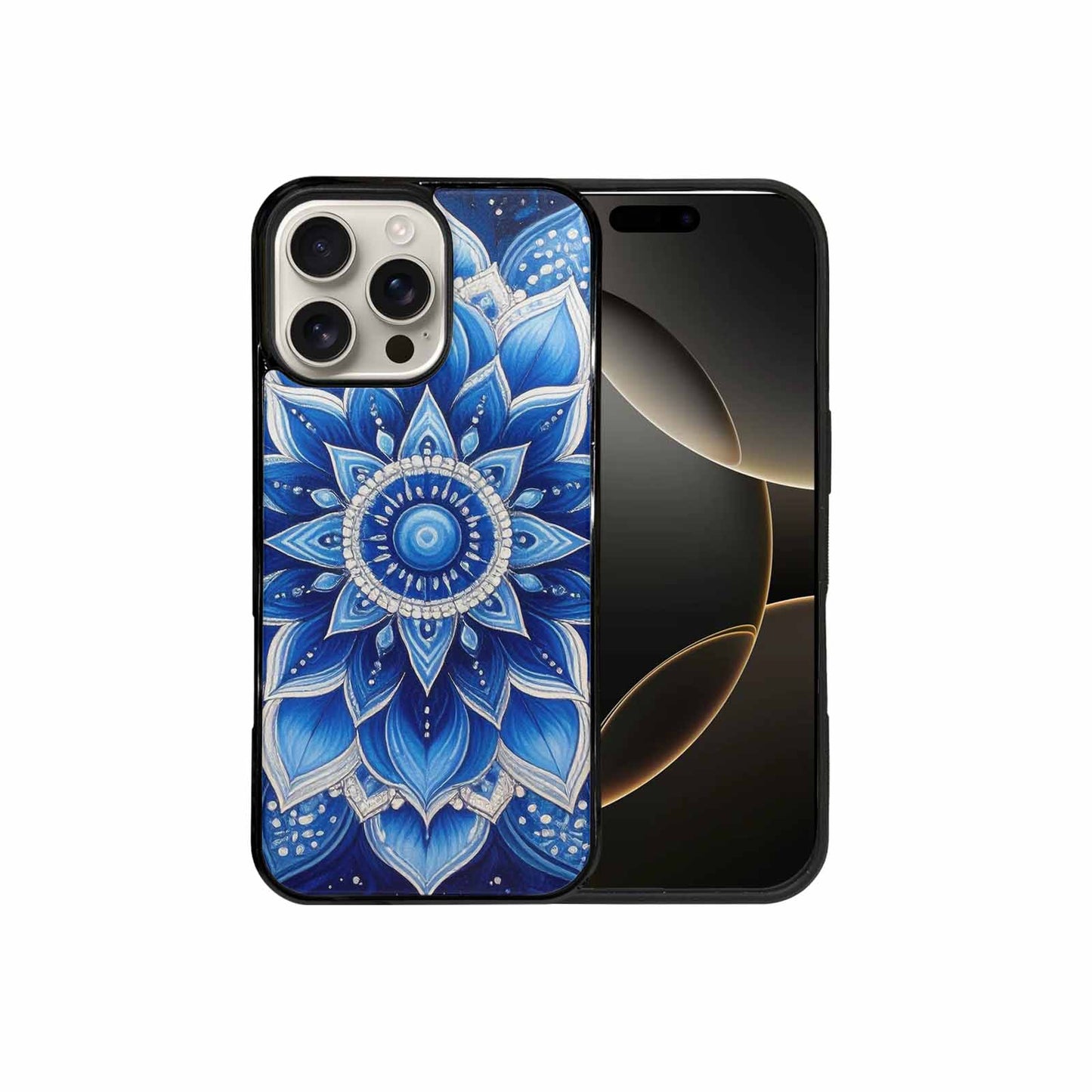iPhone 16 Pro Max Case — Mandala Bohemian Print Edge To Edge, Custom Print Case Cover