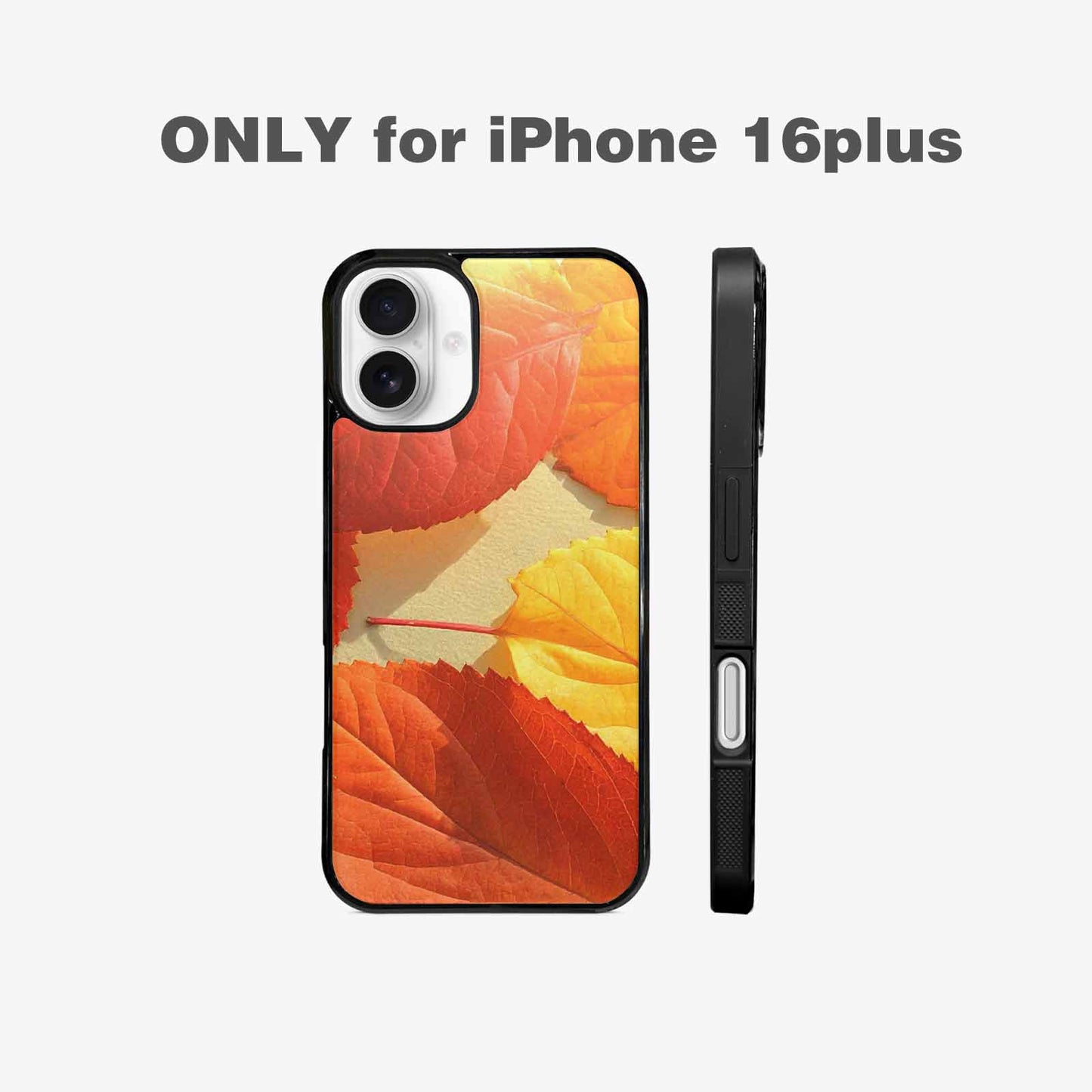 iPhone 16 Plus Case — Autumn Leaves, Unique Phone Case Design