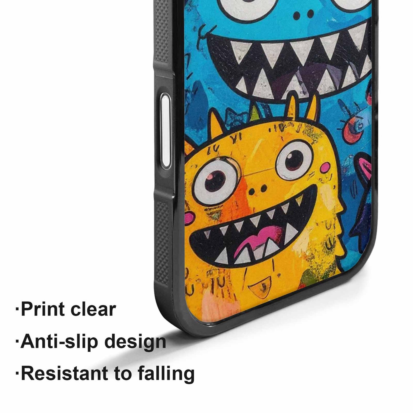 iPhone 17 Case — Seamless Repeating Pattern Of Cartoon Cute, Customized Protective Case