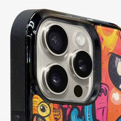 iPhone 16 Pro Case — Goofy Cartoon Monster, Custom Printed Phone Case
