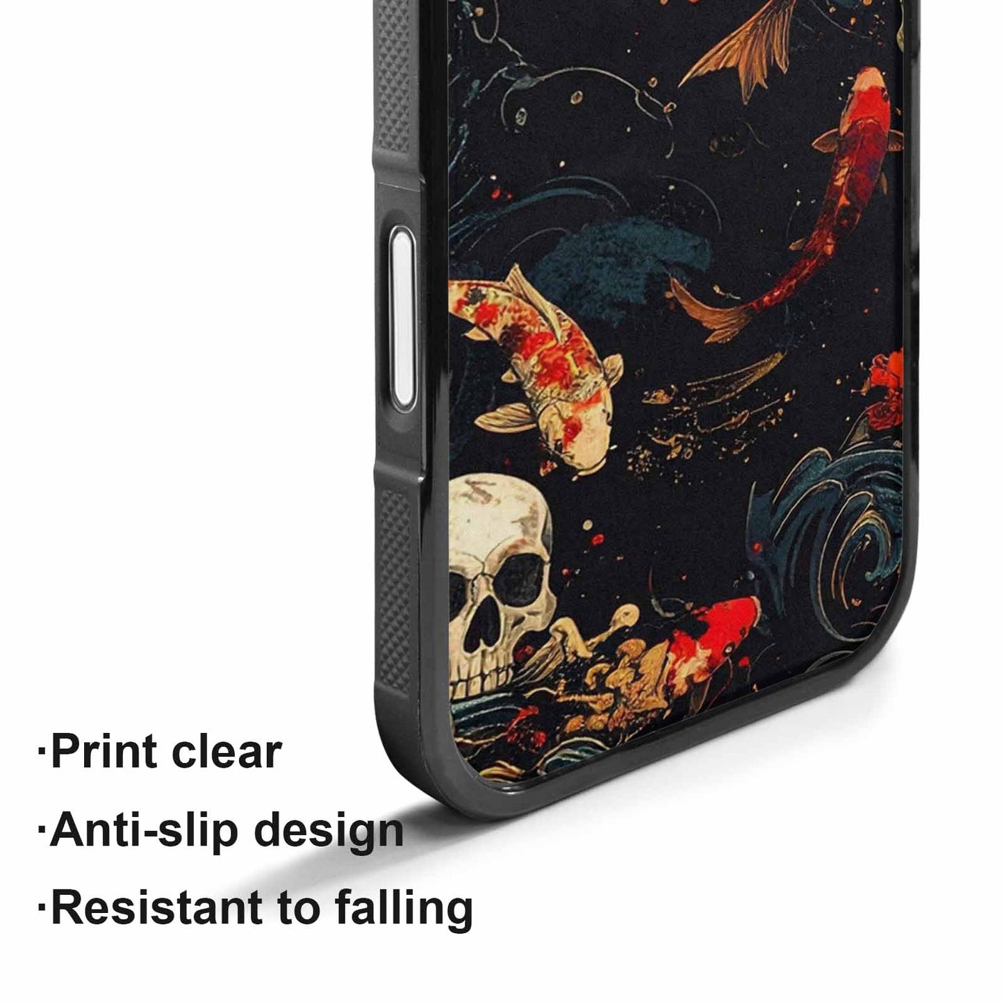 iPhone 17 Case — Skull Dark Art Gothic Print Gothic, Custom Art Phone Cover