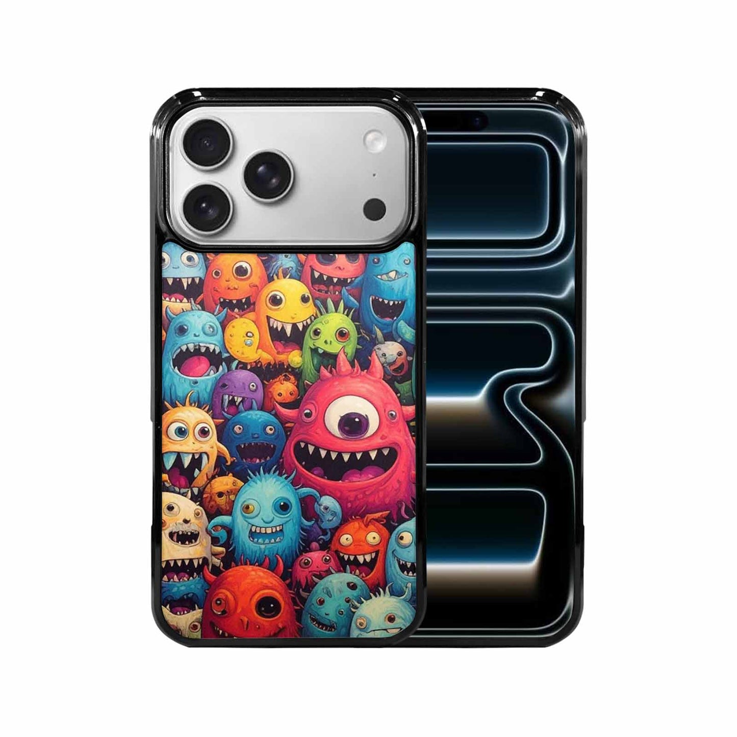 iPhone 17 Pro Max Case — Monsters (general) Cartoon Monsters Cartoon Cute, Custom Print Case Cover