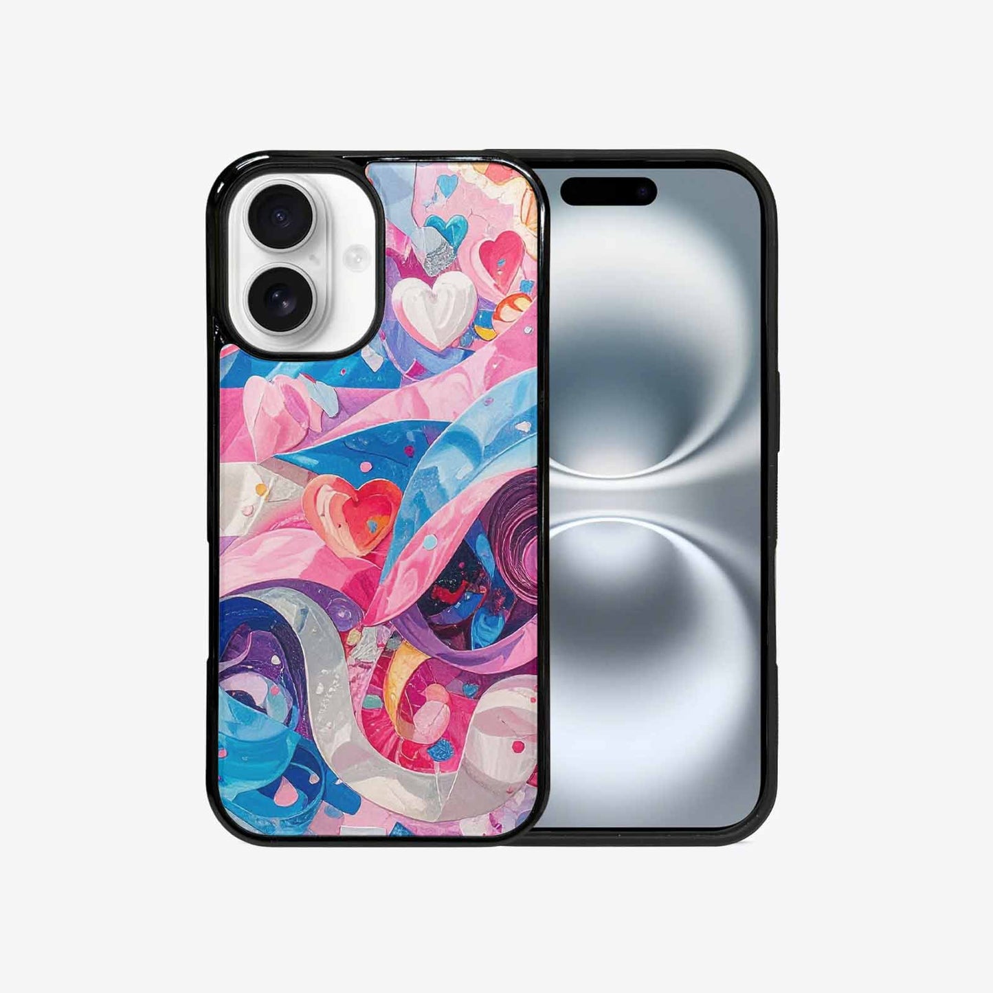 iPhone 16 Case — Transgender Pride Flag Trans Pride Flag, Personalized Phone Case