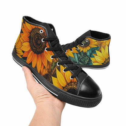 MEN'S Blend Melt Them High Top Canvas Cottagecore Shoes