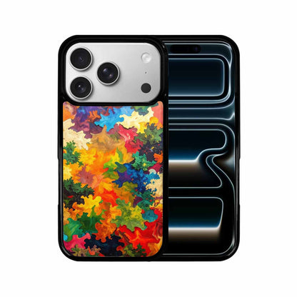 iPhone 17 Pro Case — Camo Patches Full Color Vibrant Camo, Custom Made Phone Cover