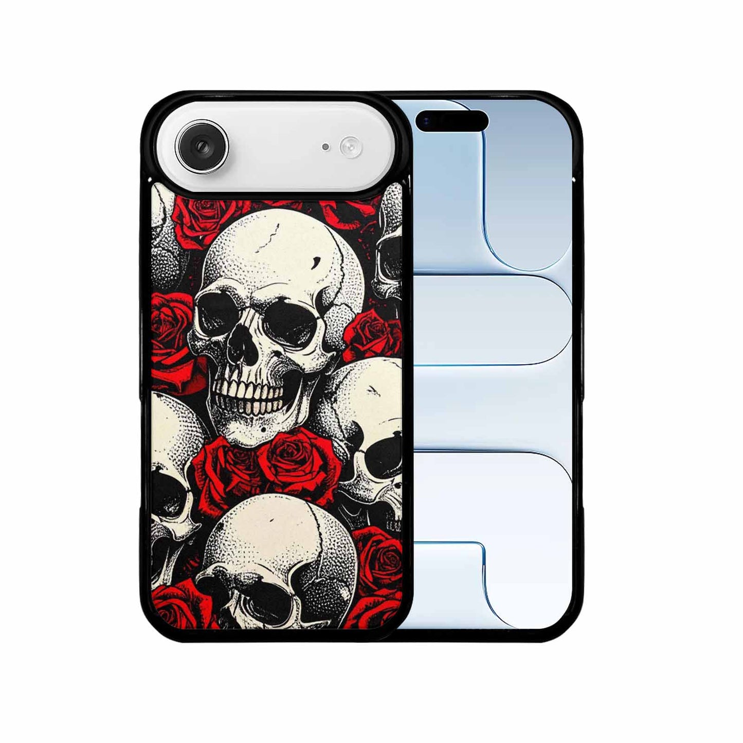 iPhone 17 Air Case — Skull Dark Art Gothic Print Gothic, Custom Designed Case Cover
