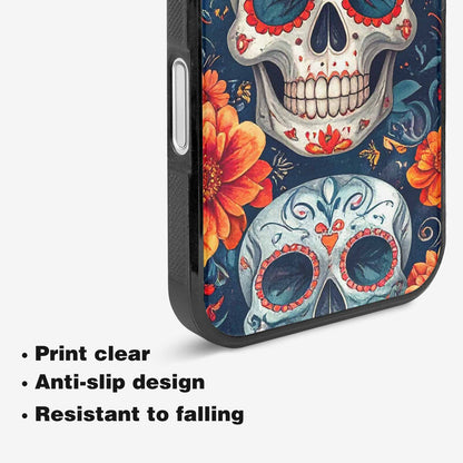 iPhone 16 Plus Case — Marble Skull Custom, Customized Protective Case