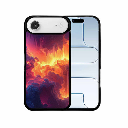 iPhone 17 Air Case — Seamless Tileable Pattern Of Overlapping Galaxy, Unique Phone Case Design