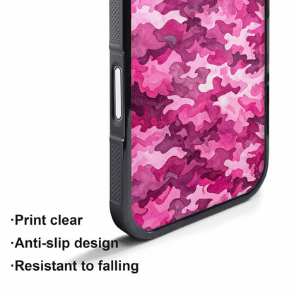 iPhone 17 Air Case — Small Military Camouflage Blotch Pattern Camo, Personalized Phone Case