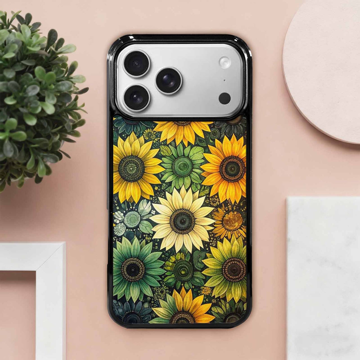 iPhone 17 Pro Max Case — Blend Melt Them Together Floral, Custom Designed Case Cover