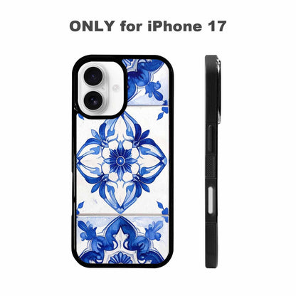 iPhone 17 Case — Mexican Talavera Tile Pattern, Floral, Customized Protective Case