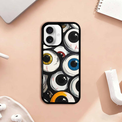 iPhone 17 Case — Seamless Repeating Pattern Of Cartoon Cute, Custom Art Phone Cover