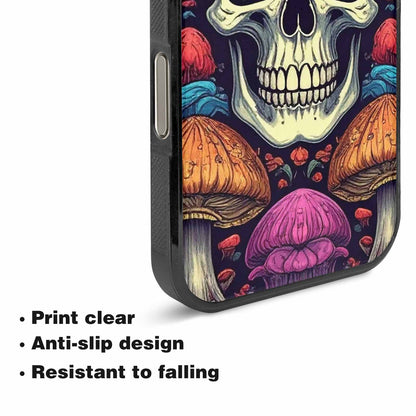 iPhone 16 Pro Max Case — Mushroom Skull, Custom Designed Case Cover