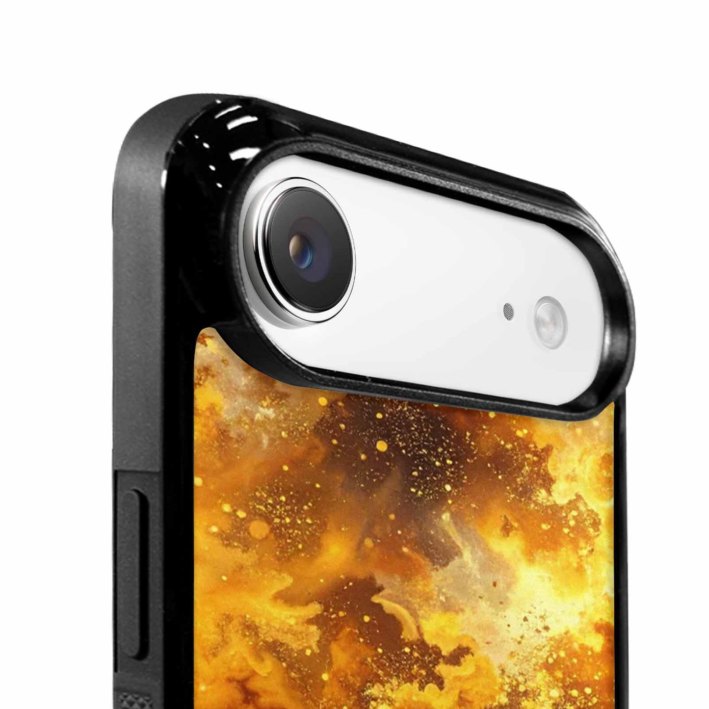 iPhone 17 Air Case — Galaxy Art Golden Cosmic Glow Galaxy, Original Design Phone Case