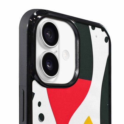iPhone 17 Case — Memphis Art Pattern Retro Vintage, Custom Made Phone Cover