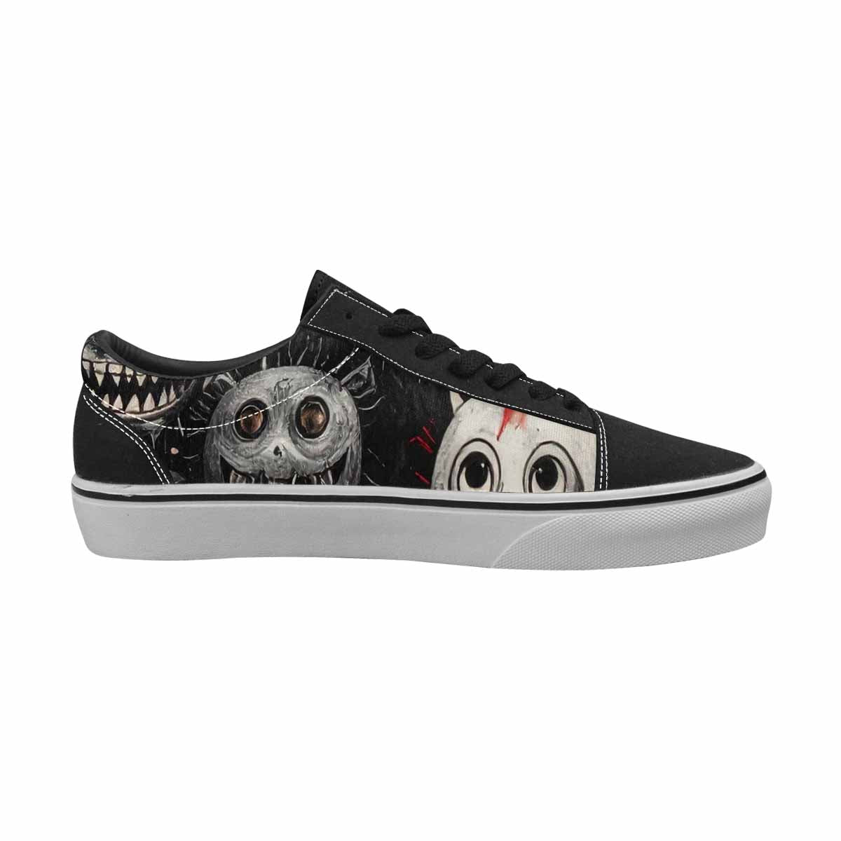 WOMEN'S Monsters (general) Lace-Up Canvas Dreamcore Custom Shoes