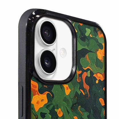 iPhone 17 Case — Small Military Camouflage Blotch Camo, Unique Phone Case Design