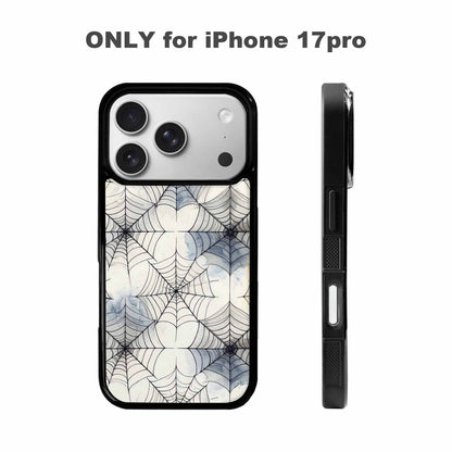 iPhone 17 Pro Case — Watercolor Klimt Spider Web Watercolor Abstract, Custom Made Phone Cover