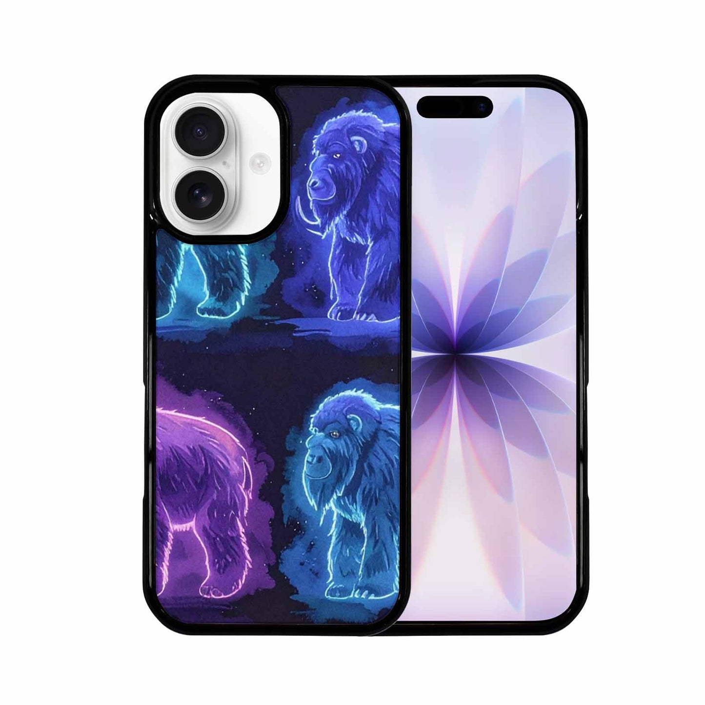 iPhone 17 Case — Watercolor Cryptid Folklore Watercolor Abstract, Customized Protective Case