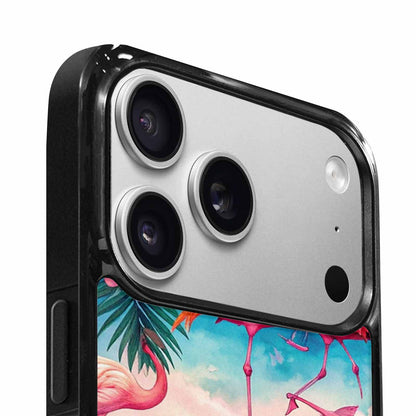 iPhone 17 Pro Max Case — Flamingo Tropical Flamingo Tropical Original Art, Original Design Phone Case