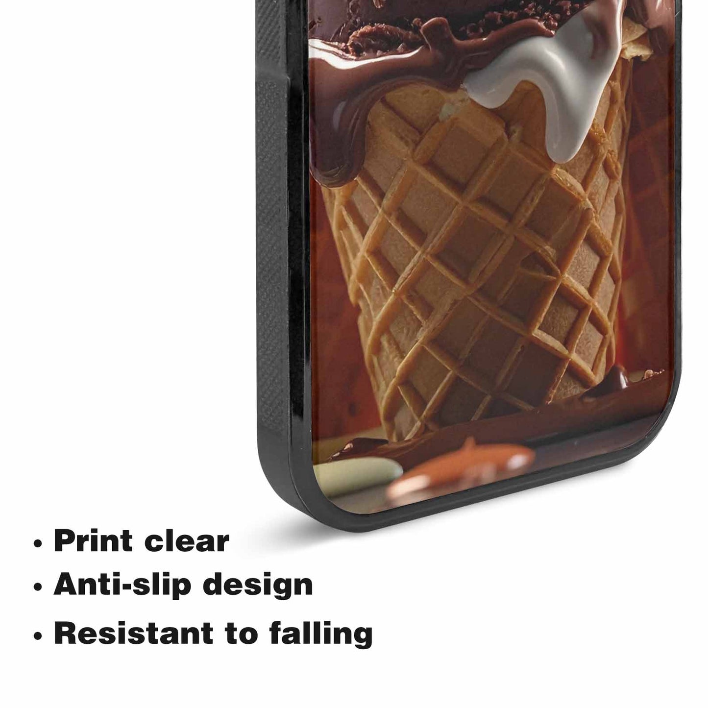 iPhone 15 Plus Case — Extreme Close Up Shot Only Drippig, Custom Phone Case