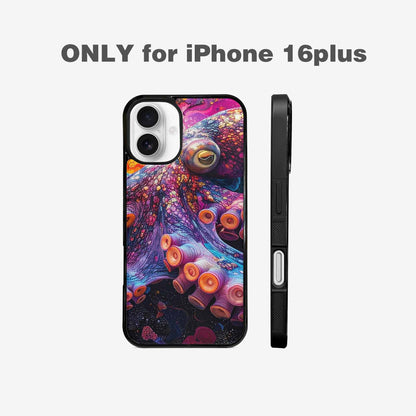 iPhone 16 Plus Case — Octopus Tentacle Octopus Tentacle Pattern Hundreds, Custom Made Phone Cover