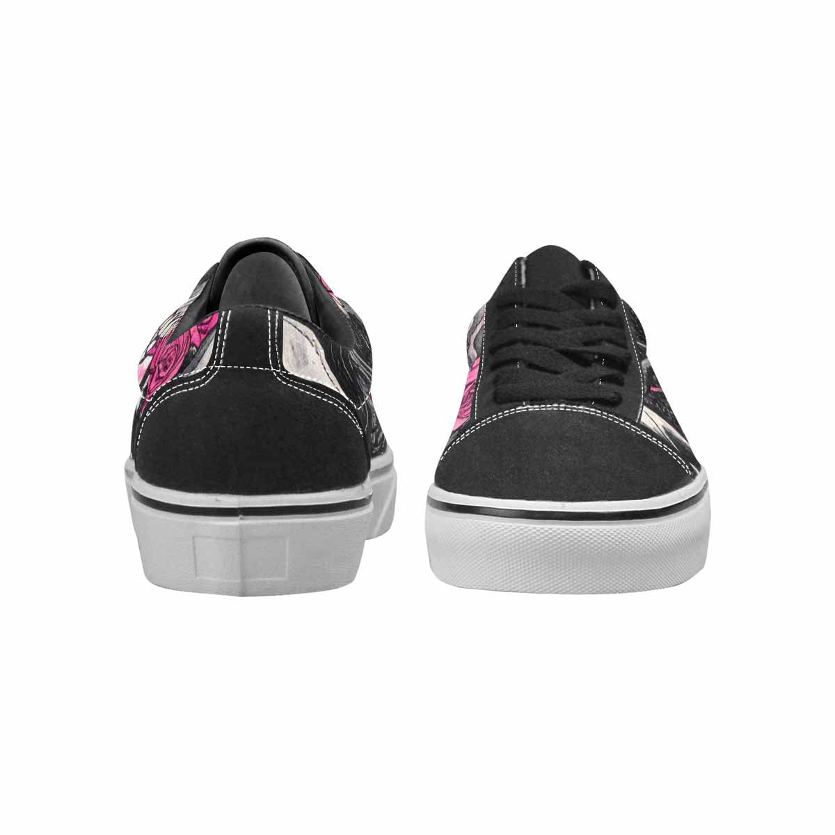 WOMEN'S Skull Roses Lace-Up Canvas Dreamlike Shoes