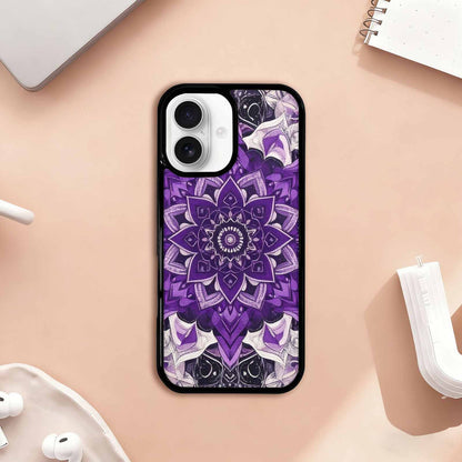iPhone 17 Case — Small Mandala Pattern, Randomly Floral, Custom Print Case Cover