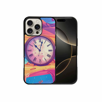 iPhone 16 Pro Max Case — Salvadore Dali Surrealist Dreamscape Pattern Melting, Custom Print Case Cover