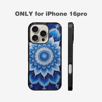 iPhone 16 Pro Case — Mandala Bohemian Print Edge To Edge, Custom Made Phone Cover