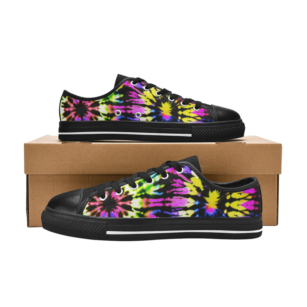 WOMEN'S Cc Tie Dye Art Canvas Dreamcore Shoes