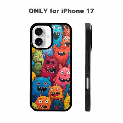 iPhone 17 Case — Monsters (general) Cartoon Monst Vev Cartoon, Custom Designed Case Cover