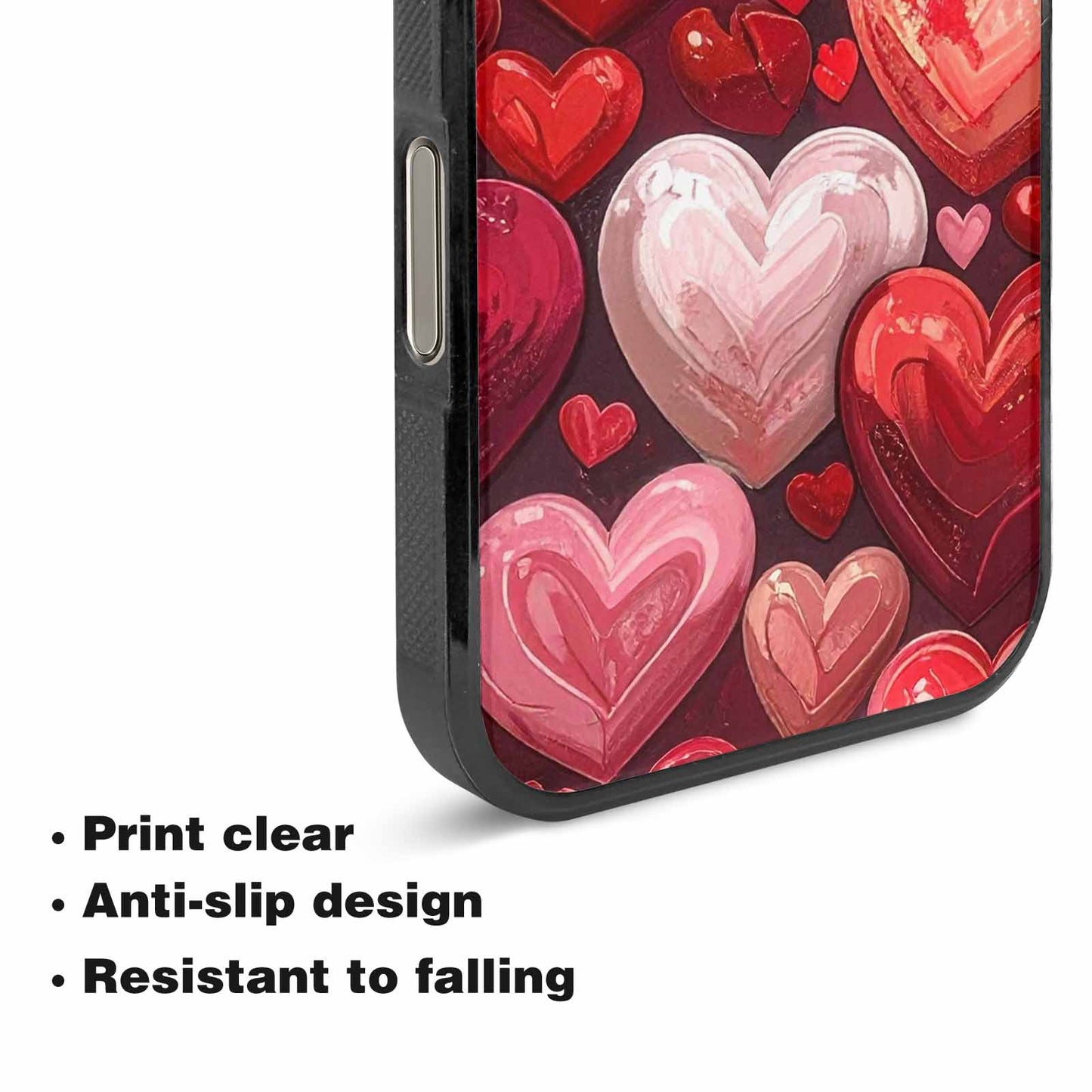 iPhone 16 Pro Max Case — No Words Or Writings On The, Custom Designed Case Cover