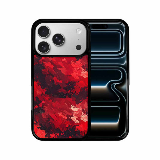 iPhone 17 Pro Case — Military Camouflage Blotch Pattern Camo, Custom Art Phone Cover